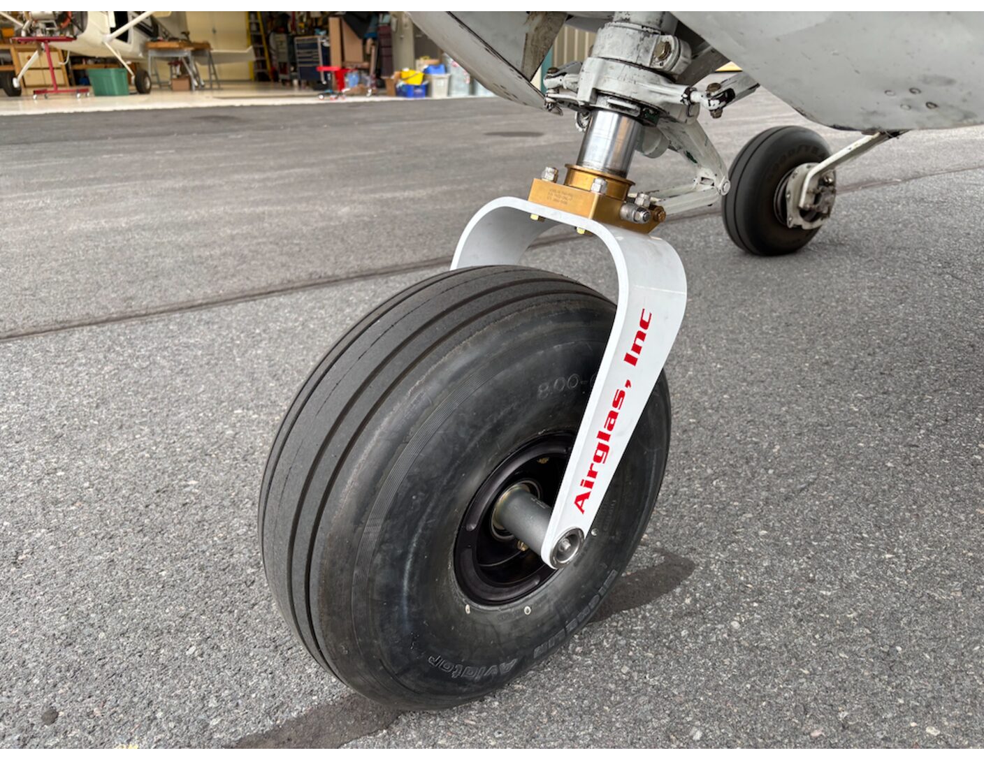 Air Glas Nose Fork on 1959 182B